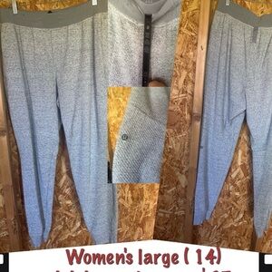 lululemon athletica Women's Light Gray Joggers
